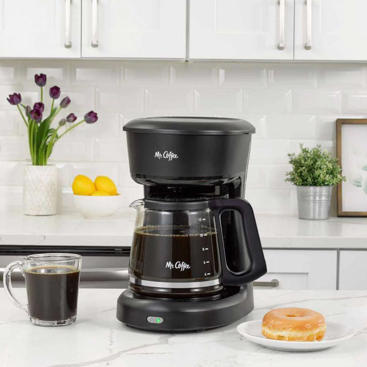 Mr. Coffee 12 cups Coffee Maker - Black - Image 4