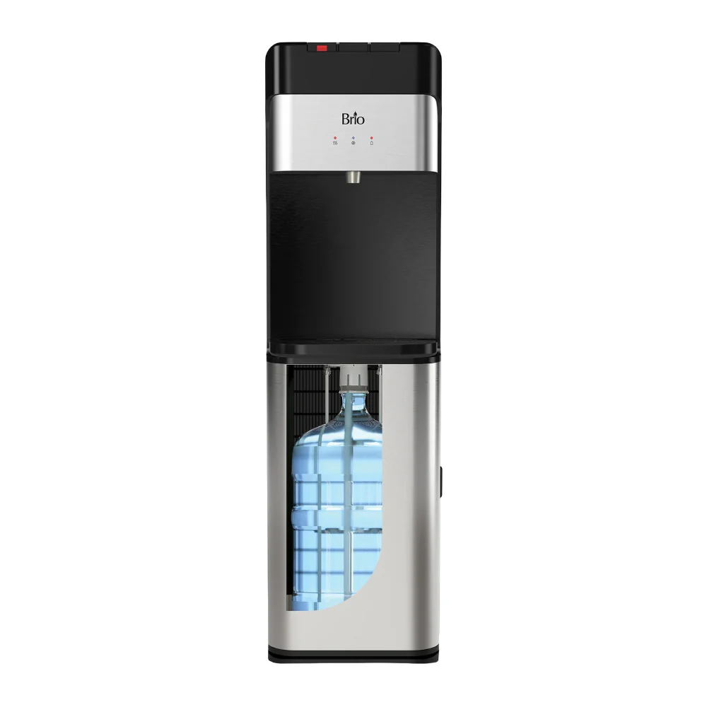 Brio 430 Series Bottom Load Water Cooler - Black/Silver - Image 2