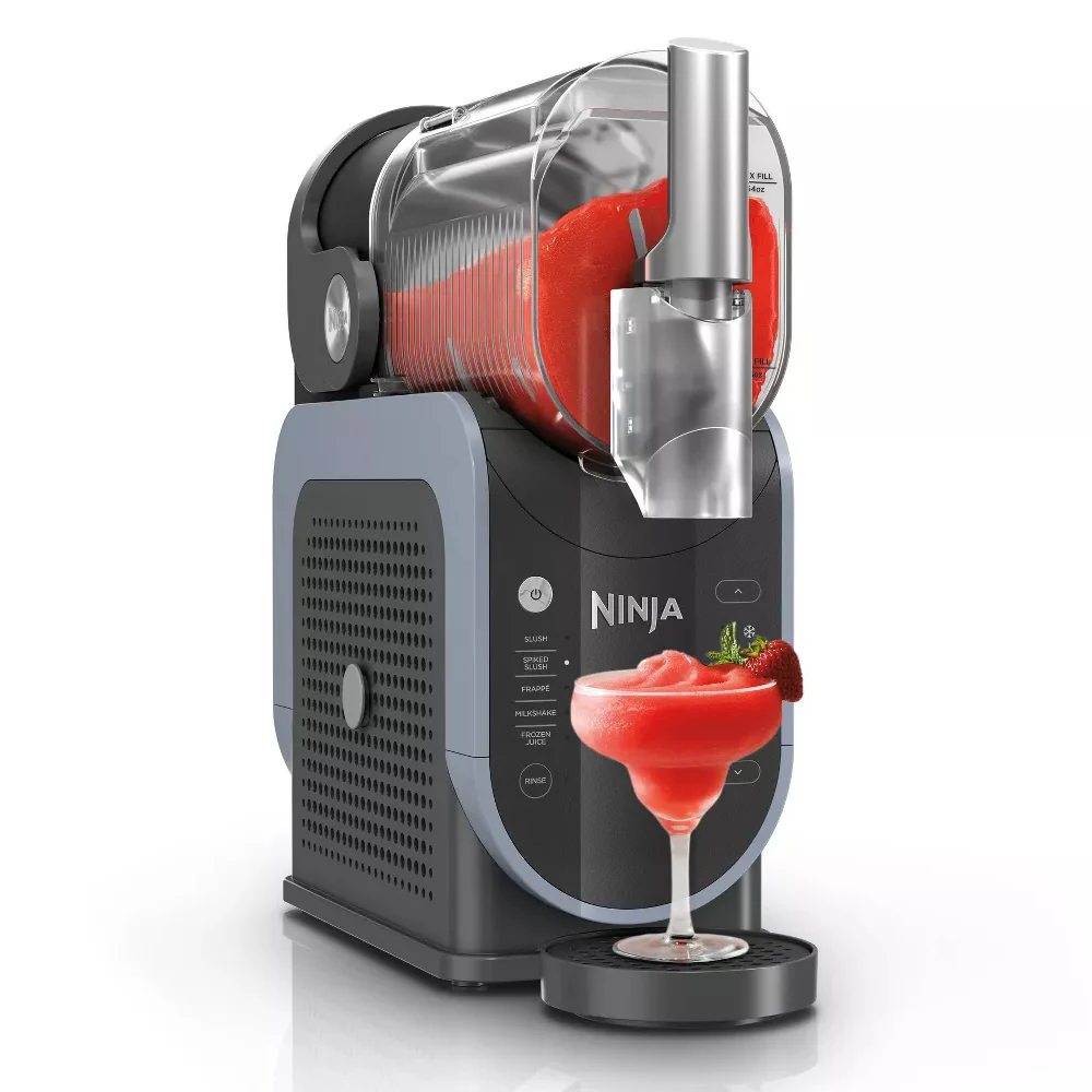 Ninja Slushi 5-in-1 Professional Frozen Drink Maker - Blue/Gray