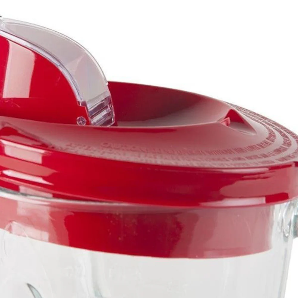 Hamilton Beach Power Elite Blender with 40 oz. Glass Jar - Red - Image 3