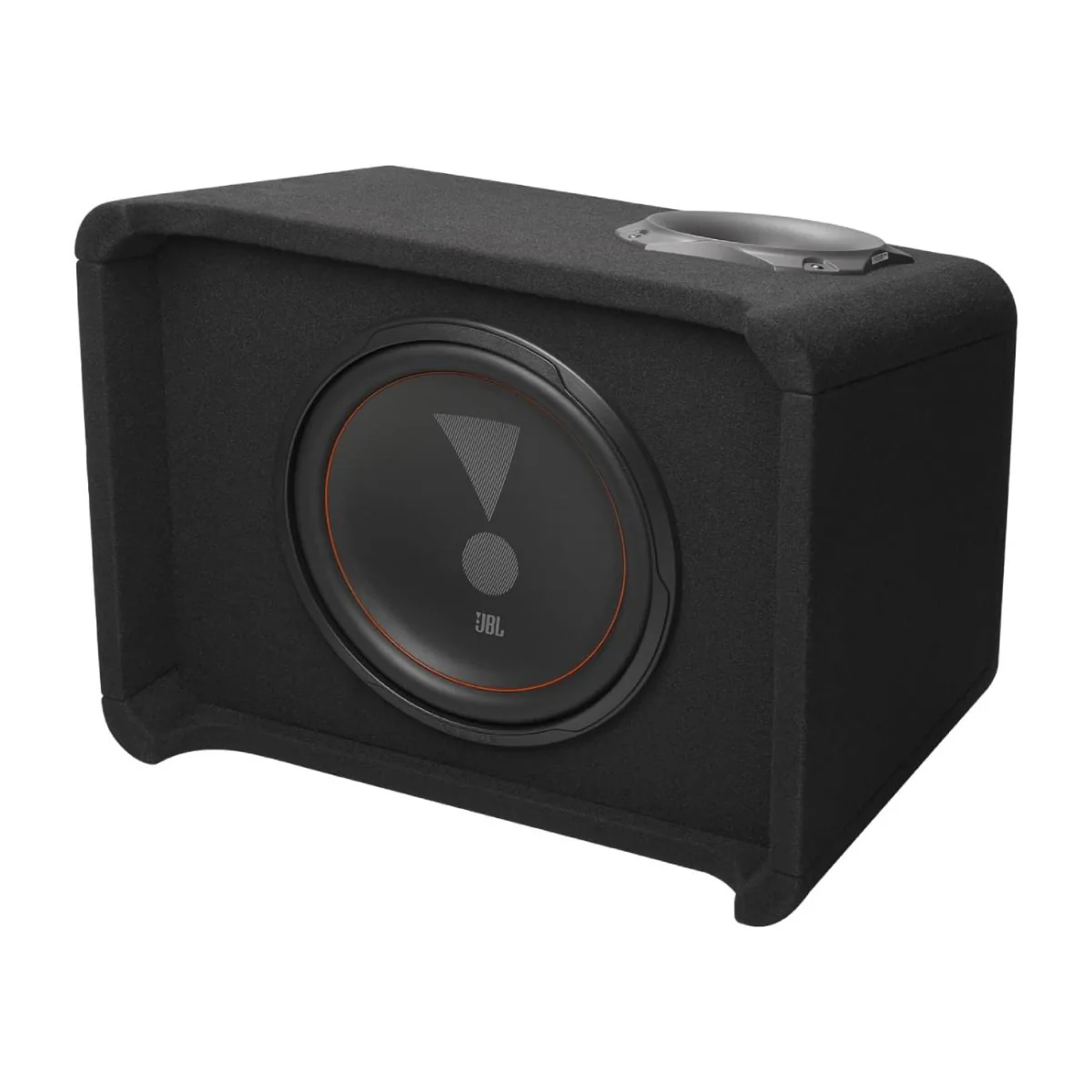 JBL Club SUBCB1000P Single 12" Slip Stream Ported Enclosed Car Subwoofer - Black - Image 3