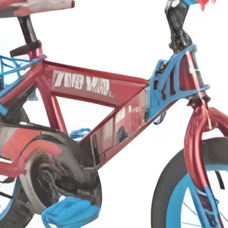 Huffy Boys 16" Spiderman Bicycle with Training Wheels - Red/Blue - Image 2