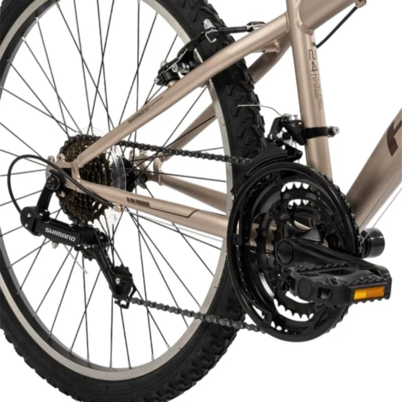 Huffy 24" Incline Mountain Bike - Beige/Black - Image 4