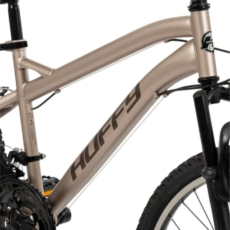Huffy 24" Incline Mountain Bike - Beige/Black - Image 5