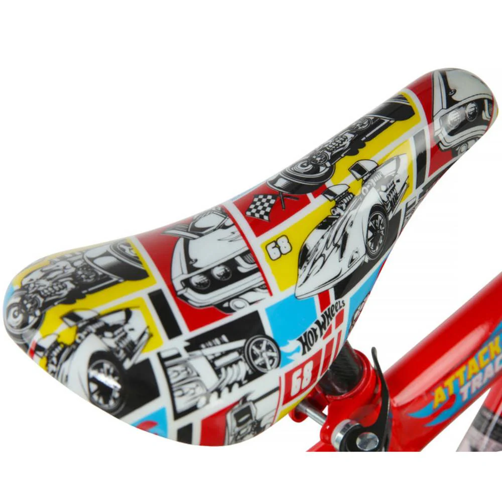 Dynacraft 12" Hot Wheels Boy's Bike with Training Wheels - Image 2