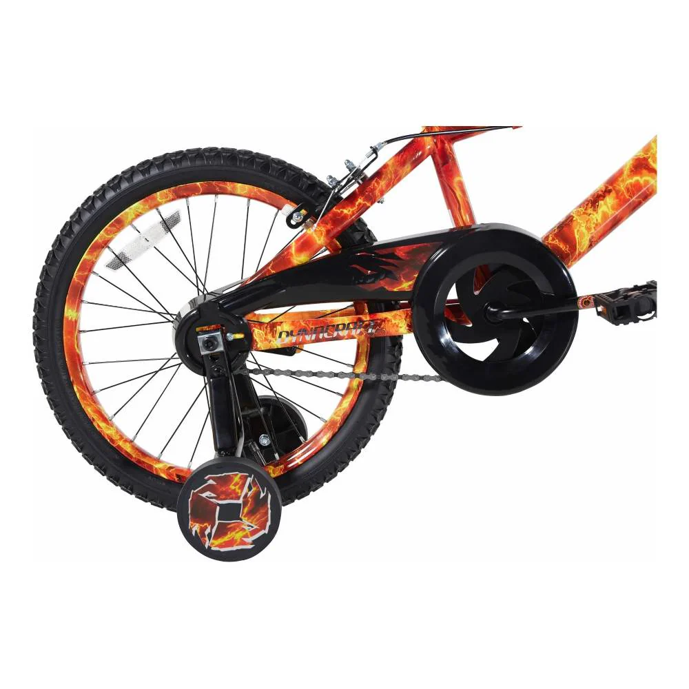 Dynacraft 18" Firestorm Boy's Bike with Training Wheels - Image 4
