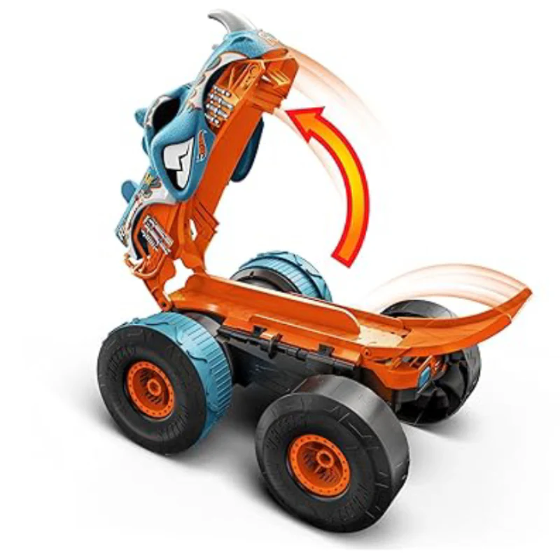 Hot Wheels HPK27 Monster Trucks RC Rhinomite Transforms into Launcher - Image 2