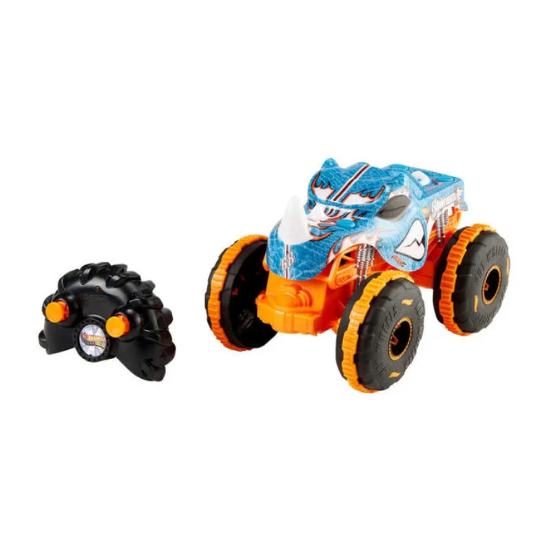 Hot Wheels Rhinomite 1:24 Scale Remote Control Monster Truck - Blue - Image 3