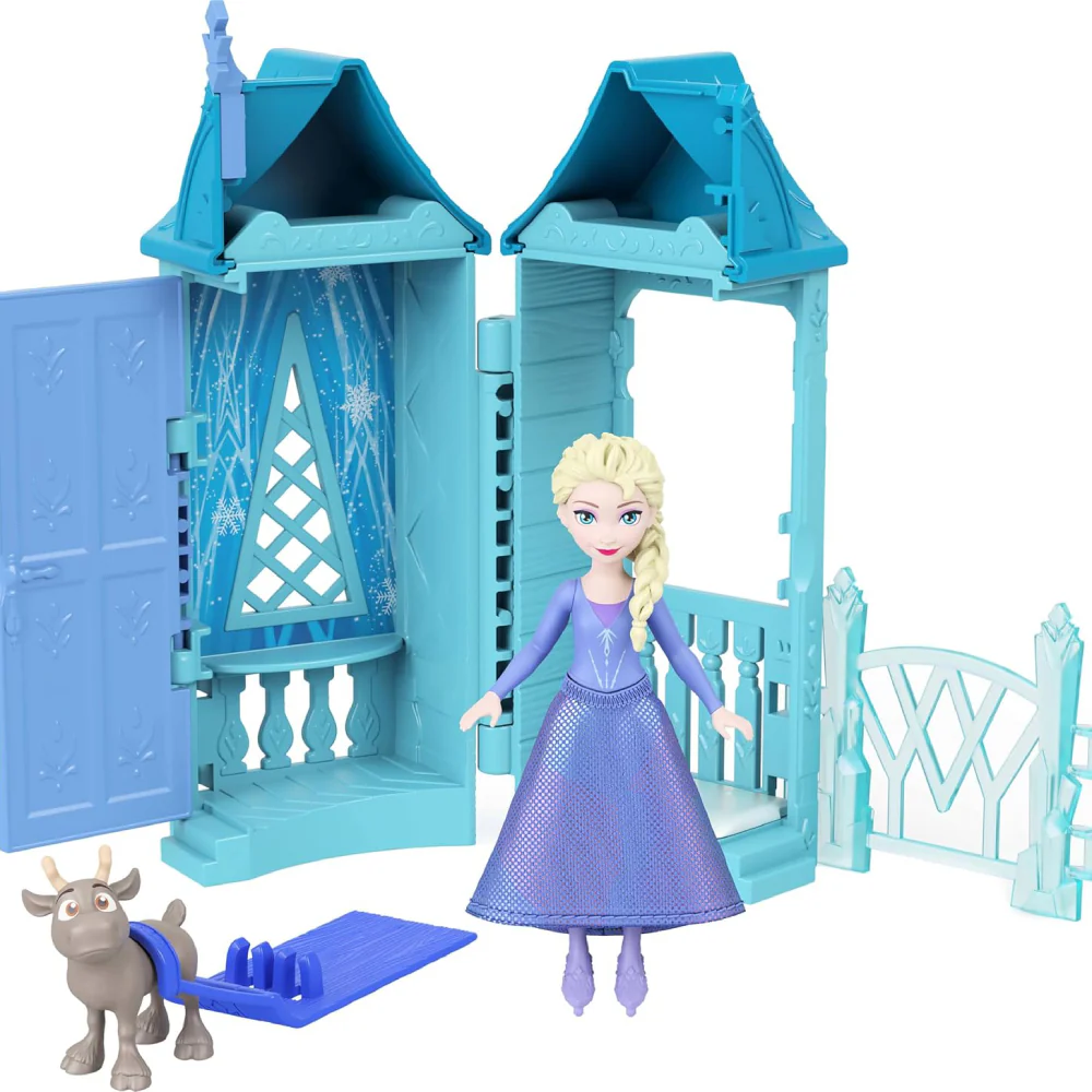 Disney Frozen Arendelle Village Stackers Playset with Small Doll - Image 3