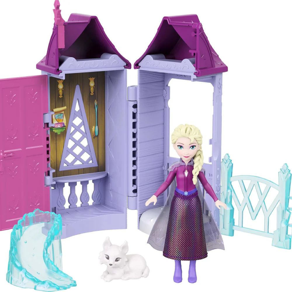 Disney Frozen Arendelle Village Stackers Playset with Small Doll - Image 4