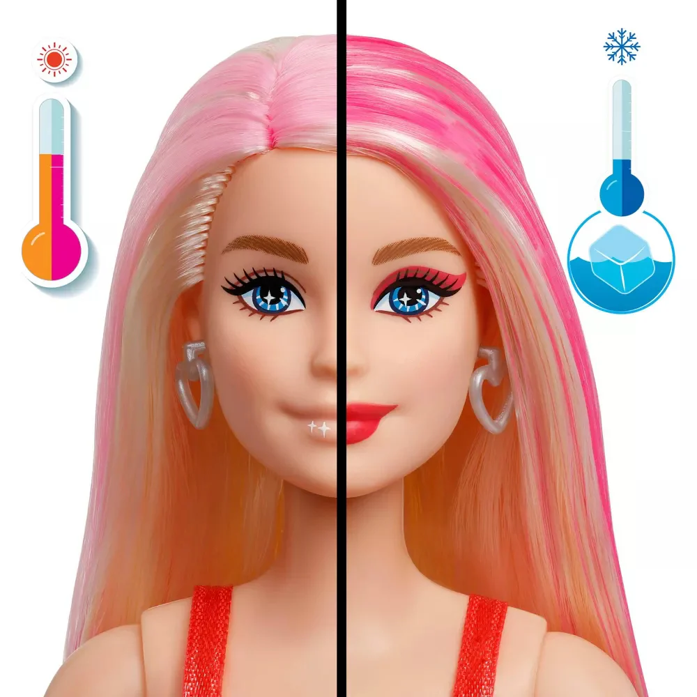 Mattel Barbie Party Unboxed Sparkle Doll with Accessories - Red - Image 2