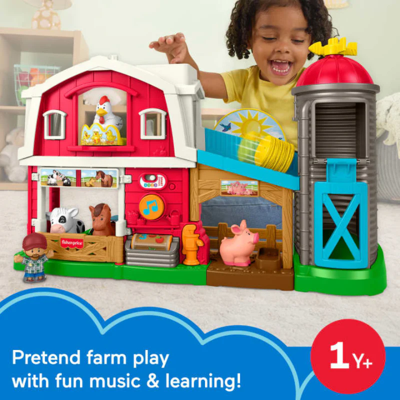 Fisher-Price Little People Caring Fun Animal Farm Playset - Image 2