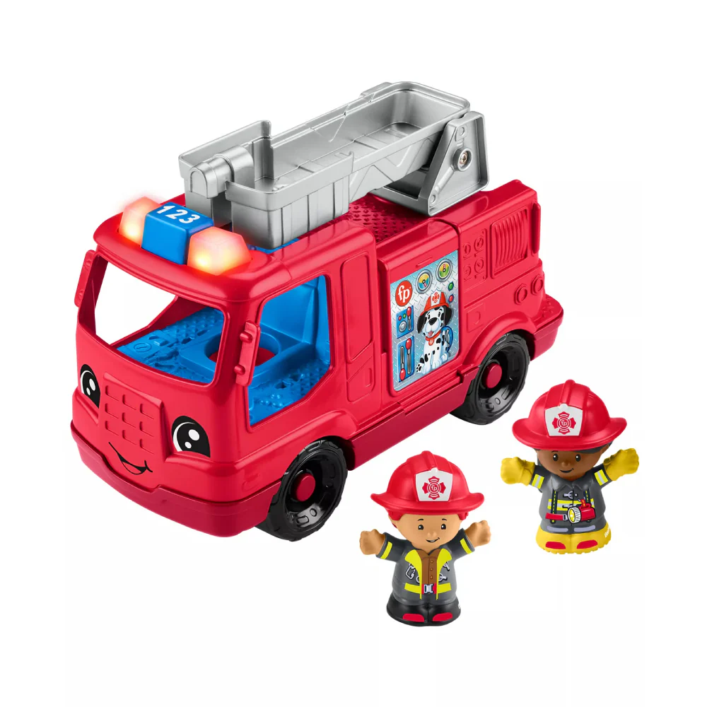 Little People Fisher-Price Fire Truck Musical Toddler Toy - Assortment - Image 2