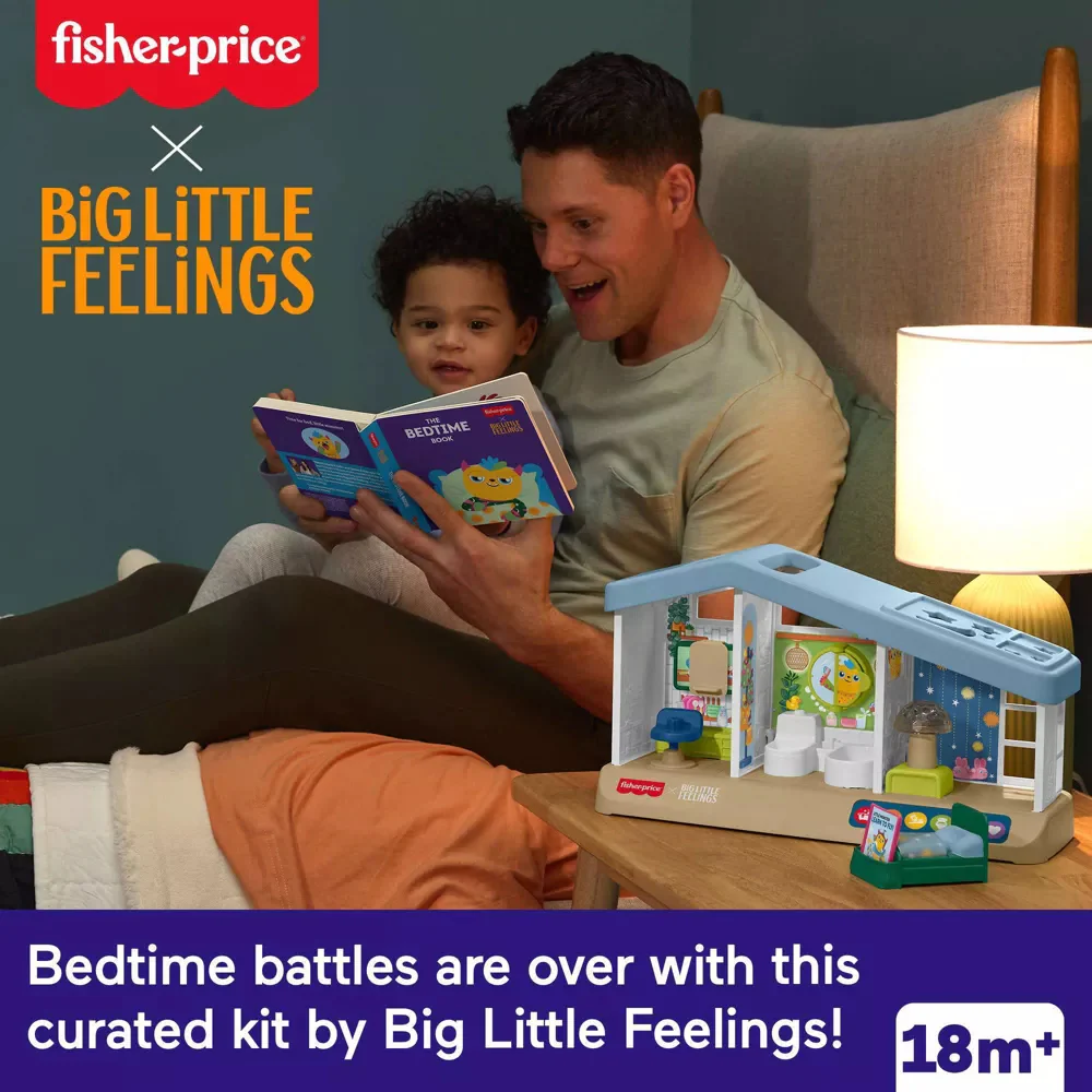 Fisher-Price Big Little Feelings Bedtime Routine Playset - Image 4