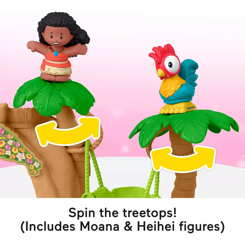 Fisher Price Little People Disney Princess Moana Deluxe Village Playset - Image 3