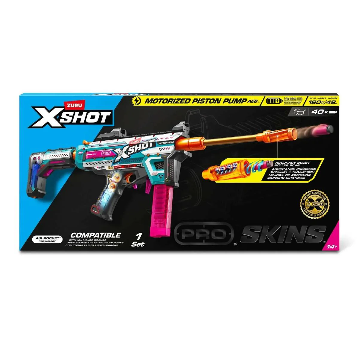 Zuru XShot Pro Motorized Blaster Toy (40-Darts) - Image 2