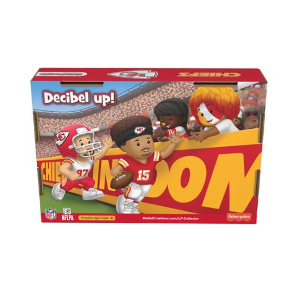 Little People NFL Kansas City Chiefs Playset (4 Pieces) - Image 4