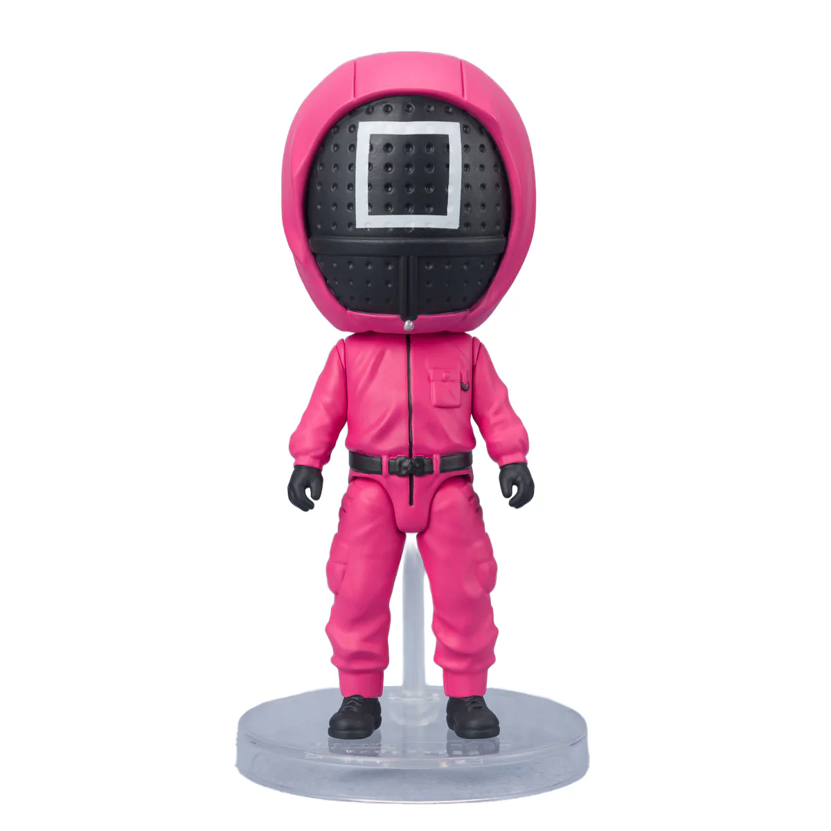 Bandai Squid Game 3.5" Masked Manager Mini Action Figure - Pink - Image 2