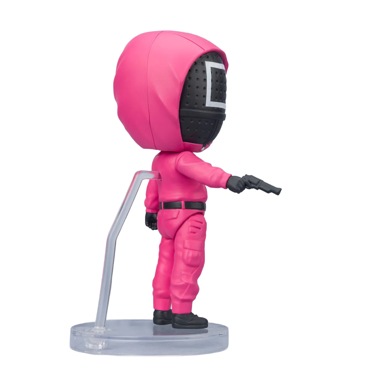 Bandai Squid Game 3.5" Masked Manager Mini Action Figure - Pink - Image 4