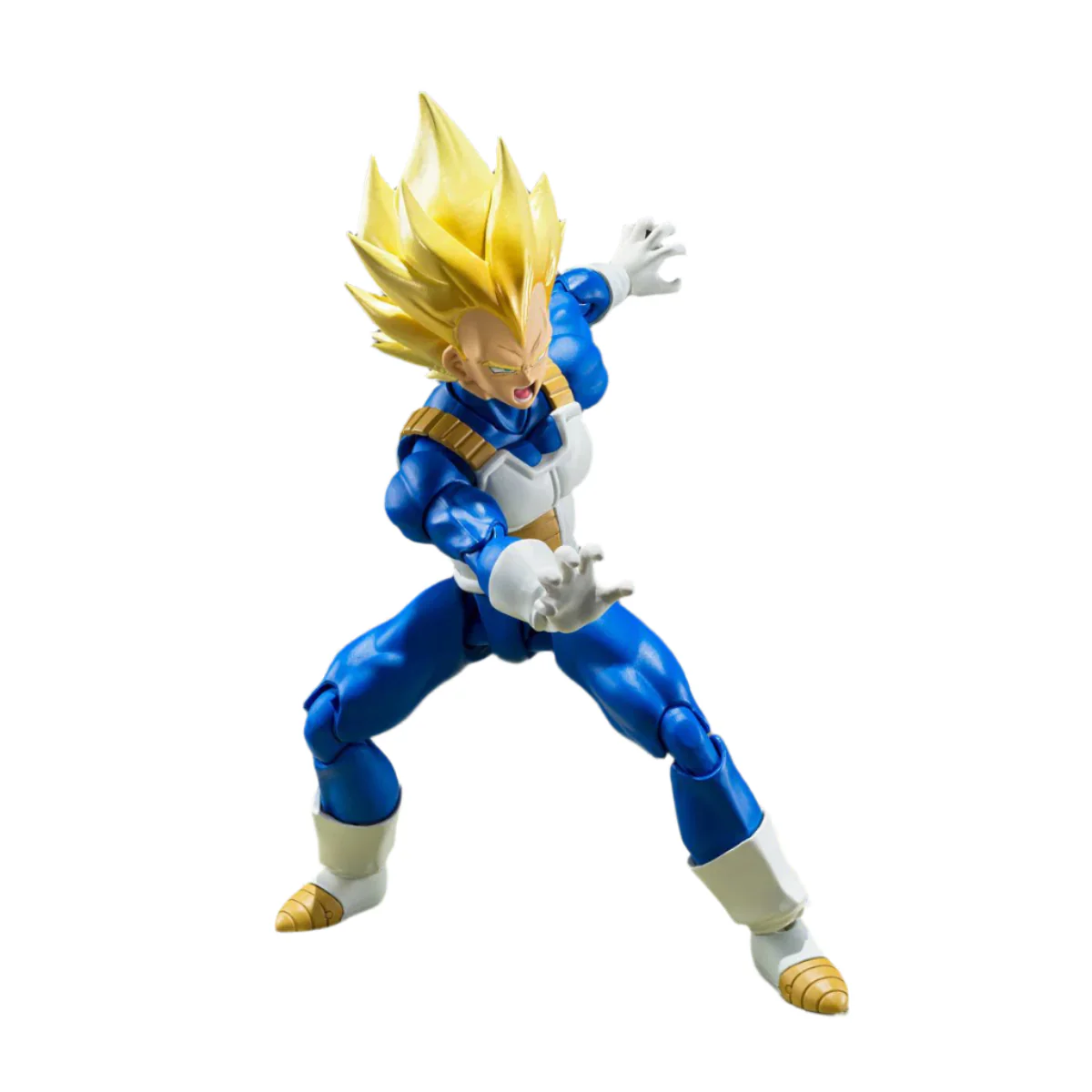 Bandai Dragon Ball Z 5.3" Super Saiyan Vegeta Action Figure - Blue - Image 4