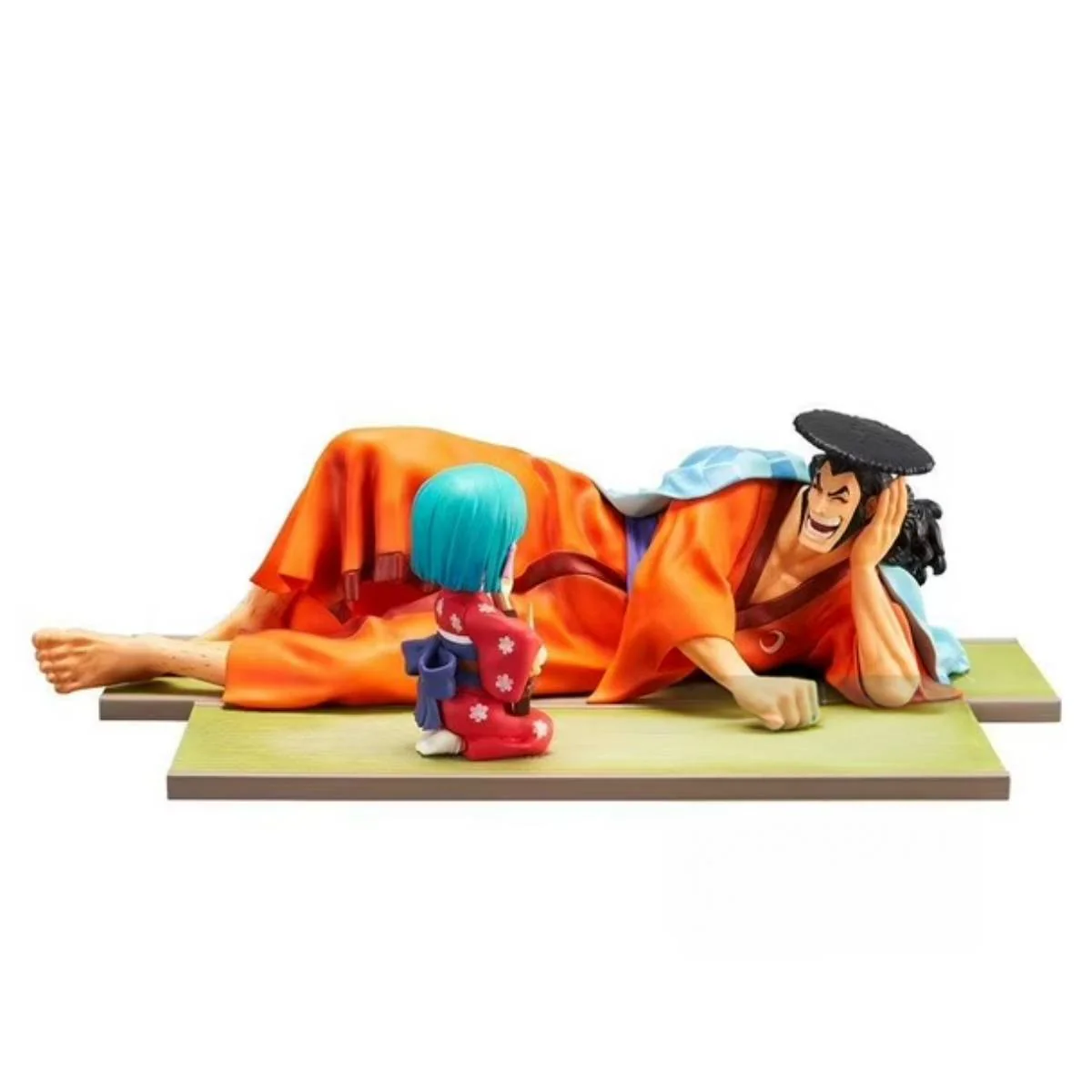 Bandai Ichibasho One Piece Emotional Stories 2" Hiyori and Oden Figure - Image 2