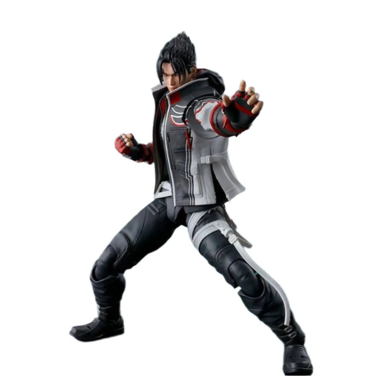 Bandai Tekken 8 5.9" Jin Kazama Action Figure - Black/Gray - Image 3