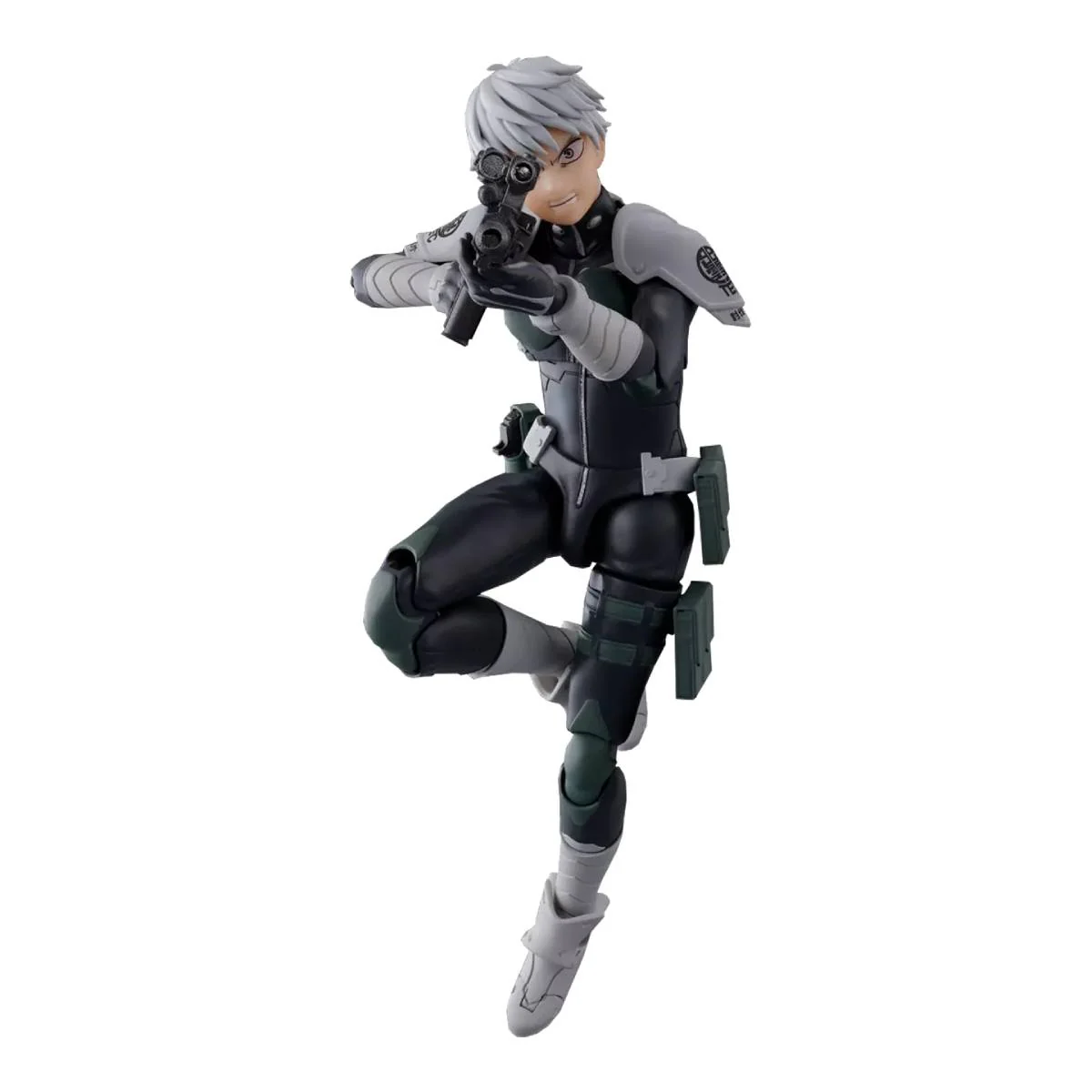 Bandai Kaiju No. 8 5.7" Reno Ichikawa Action Figure - Black/Gray - Image 3