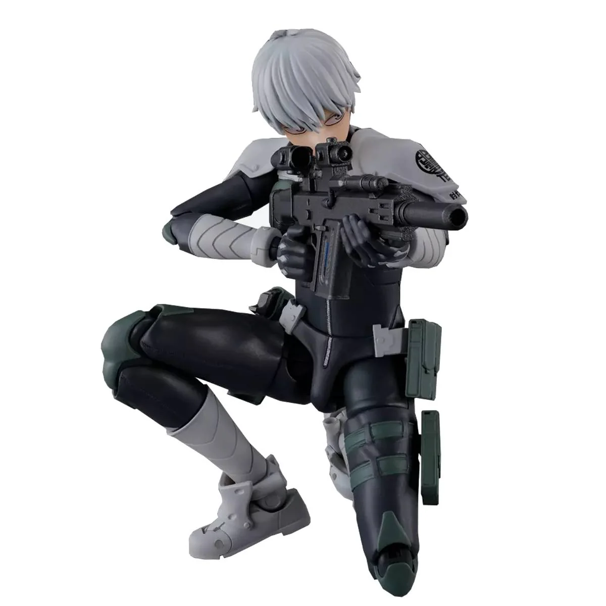 Bandai Kaiju No. 8 5.7" Reno Ichikawa Action Figure - Black/Gray - Image 5