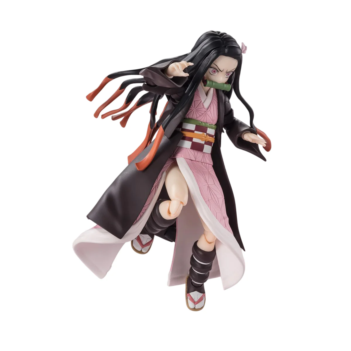Bandai Demon Slayer 5.1" Nezuko Kamado Action Figure - Black/Pink - Image 5