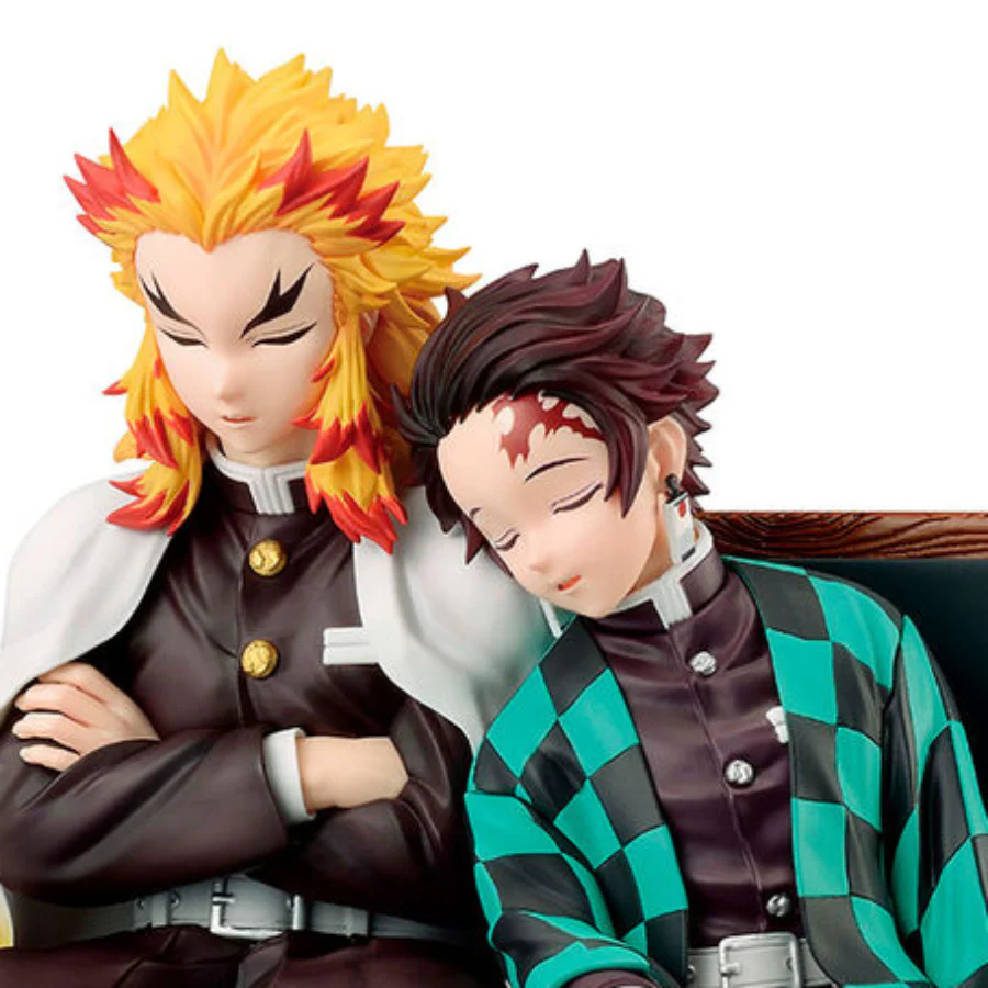 Bandai Ichibansho 6.7" Tanjiro kamado and Kyojuro Rengoku Action Figure - Image 2
