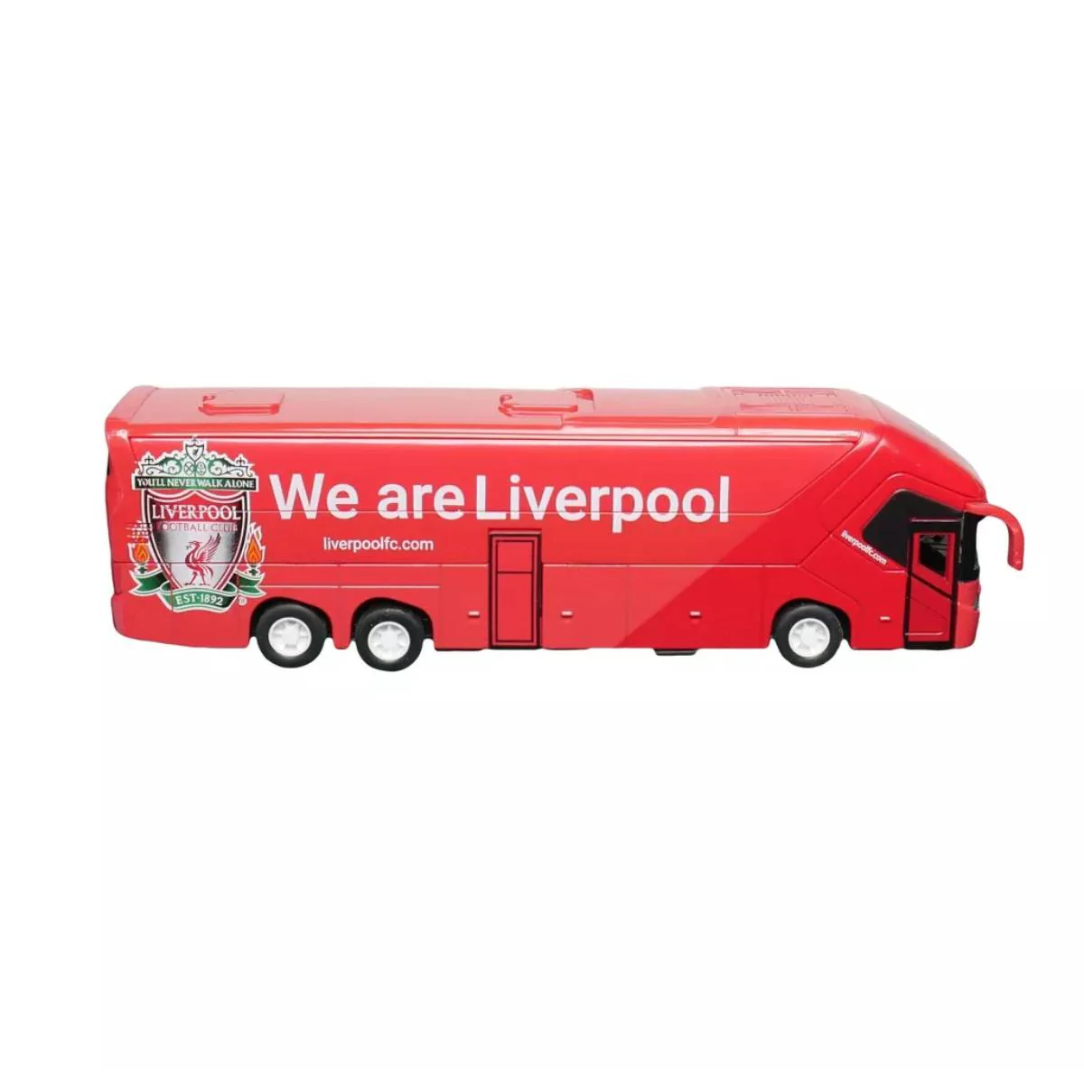 BanboToys Soccer Tour Liverpool Bus - Red - Image 2