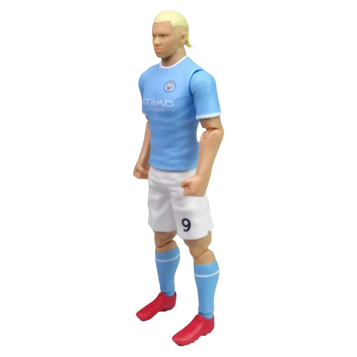 Banbo Haaland Manchester City 8" Soccer Action Figure - Blue/White - Image 2