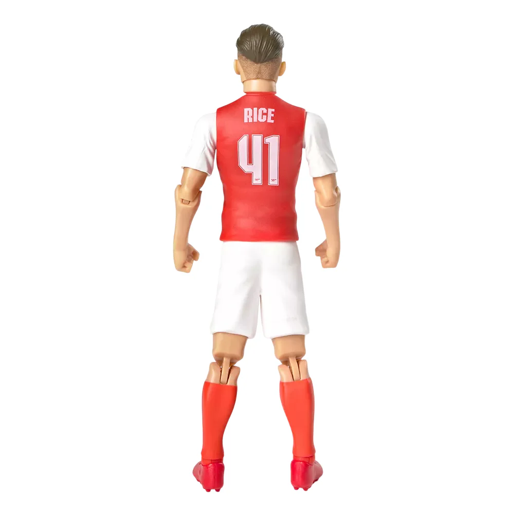 BanboToys Arsenal Declan Rice 8" Collectible Soccer Action Figure - Red/White - Image 4