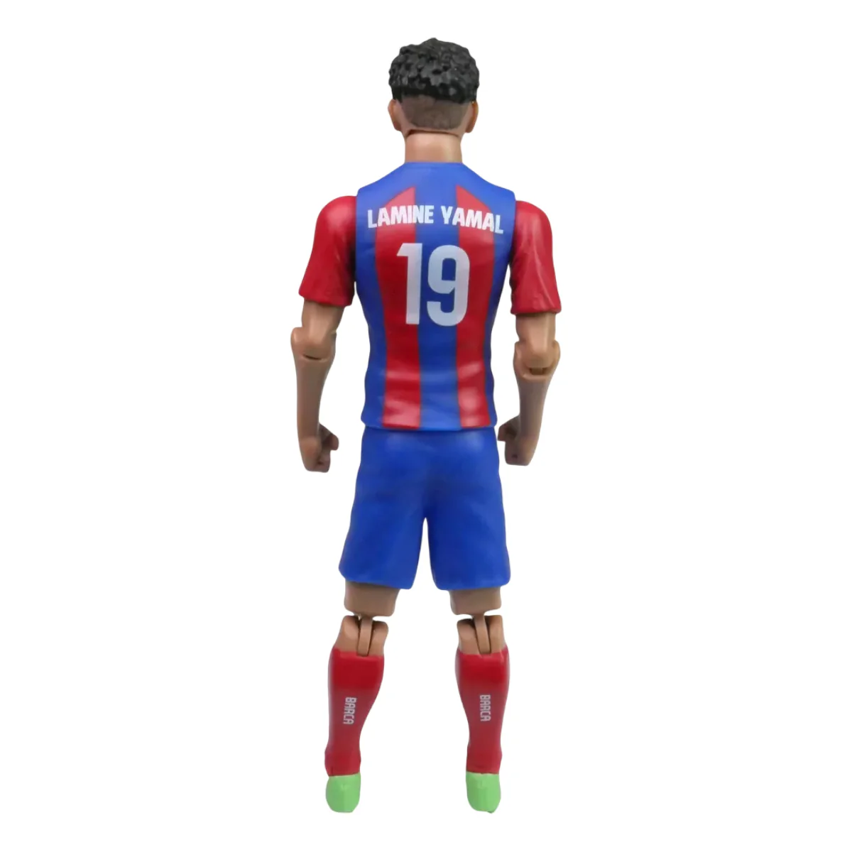 Banbo Barcelona FC Lamine Yamal 8" Soccer Action Figure - Blue/Red - Image 3