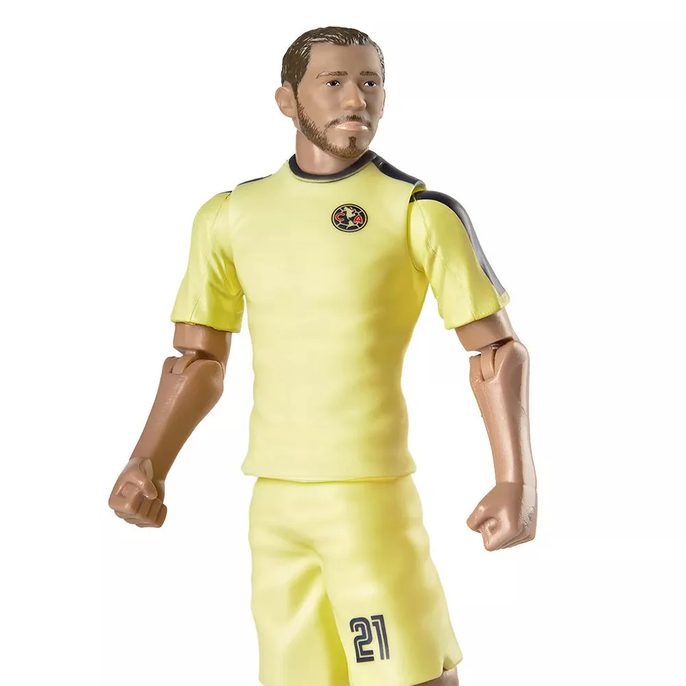 BanboToys America Mexico Henry Martin 8" Collectible Soccer Action Figure - Yellow - Image 3