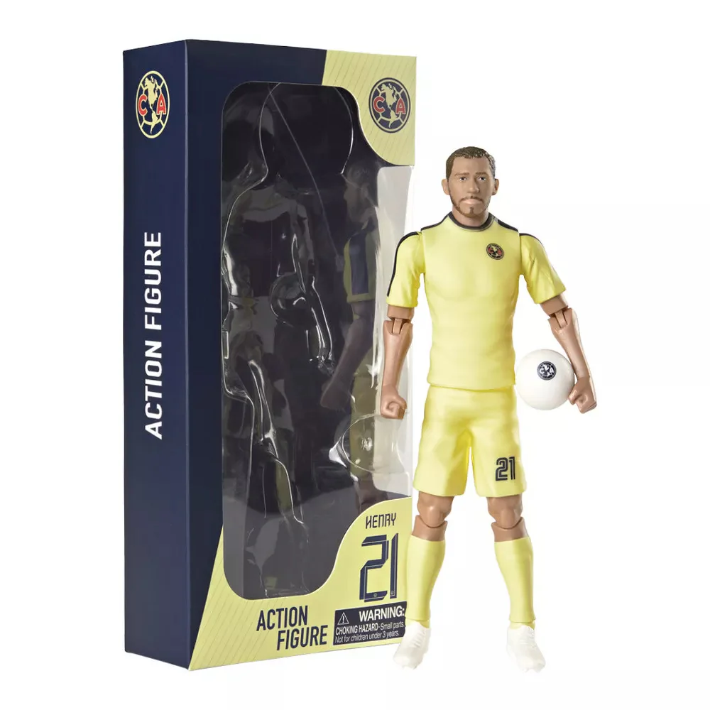 BanboToys America Mexico Henry Martin 8" Collectible Soccer Action Figure - Yellow - Image 5