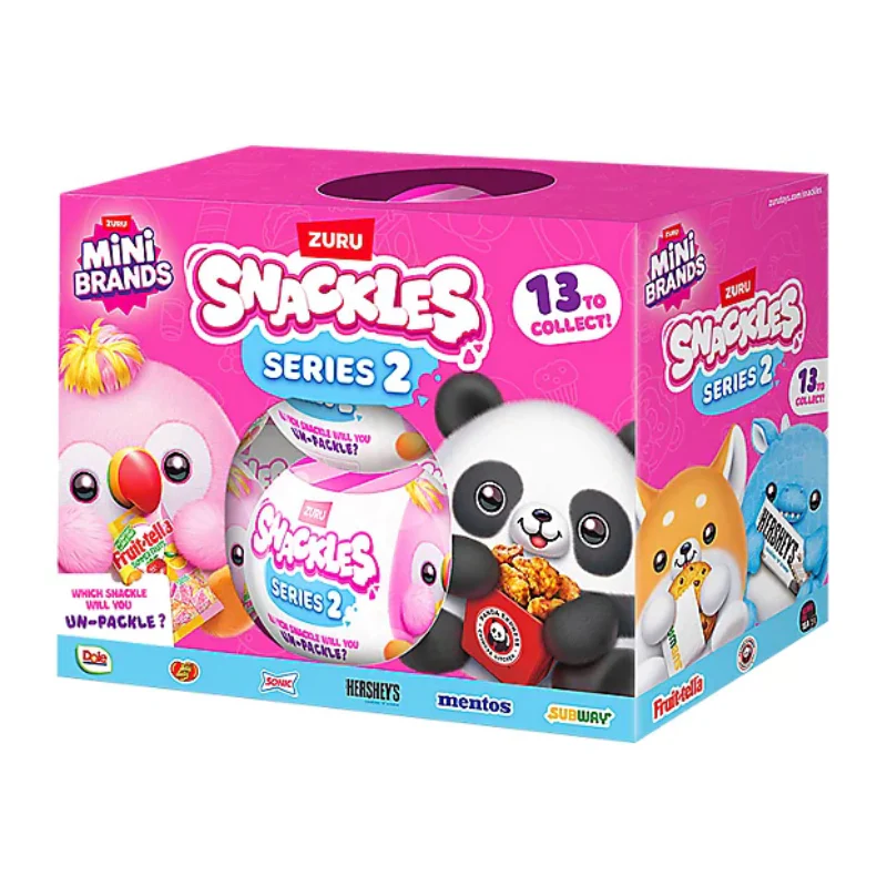 Snackles Series 2 Mystery Capsule Stuffed Animal Plush Toy - Assortment - Image 2