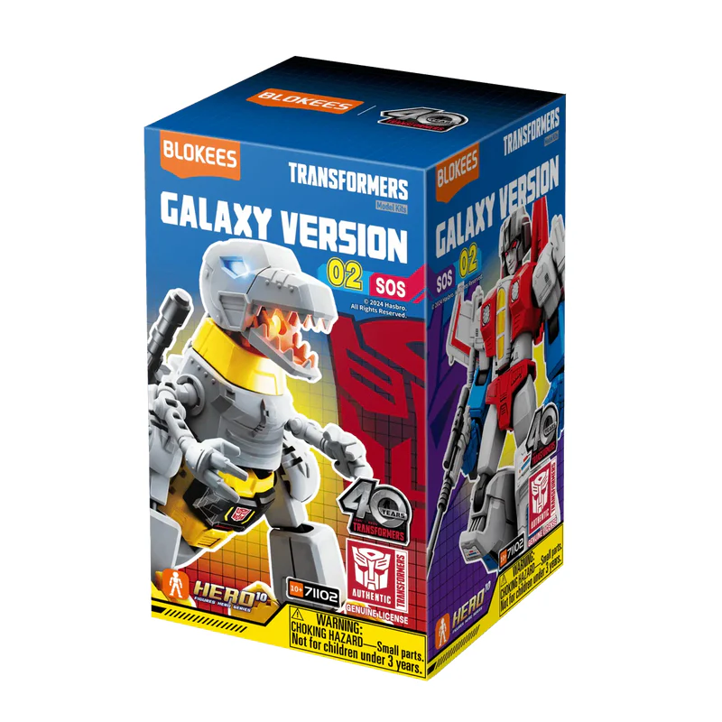 Blokees Transformers Galaxy Version 02 SOS Model Kit - Assortment - Image 11