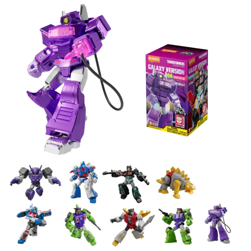 Blokees Transformers Galaxy Version 04 Fractured Space-Time Model Kit - Assortment