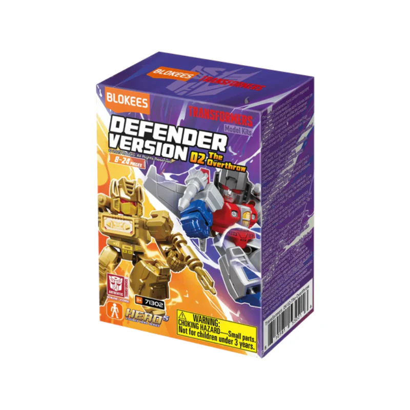 Blokees Transformers Defender Version 02 The Overthrow Model Kit - Assortment - Image 18