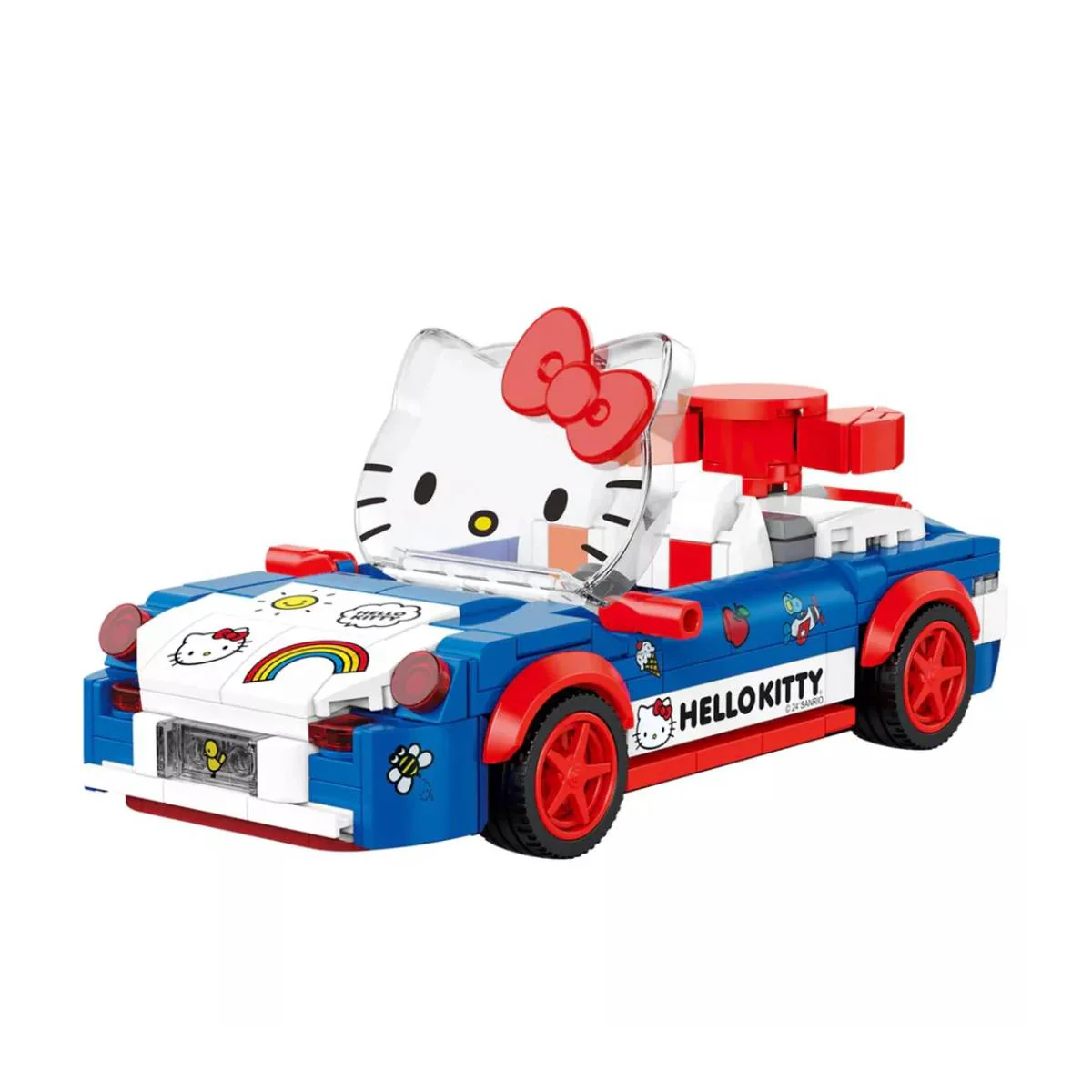 Sanrio Hello Kitty Brickcraft Custom Convertible Building Toy Set (294 Piece) - Image 2