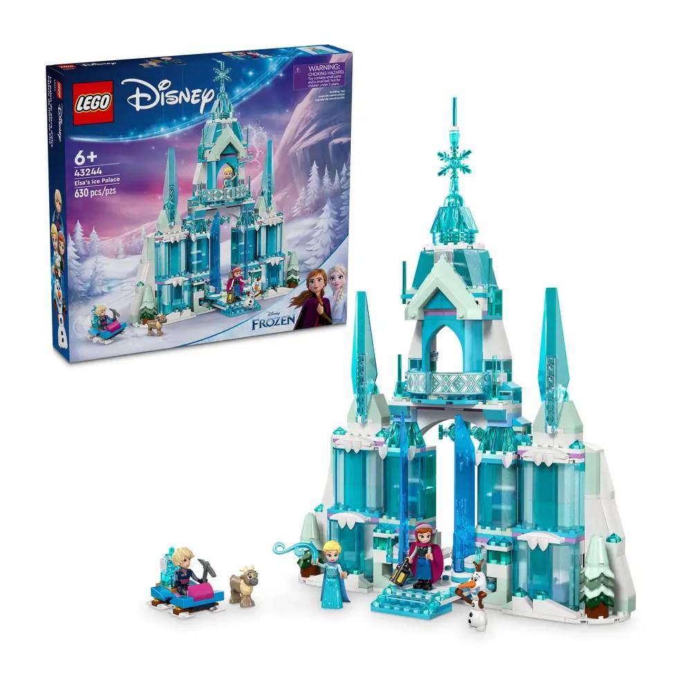 LEGO Elsa's Ice Palace Building Toy Set (630-Pieces) - Image 3