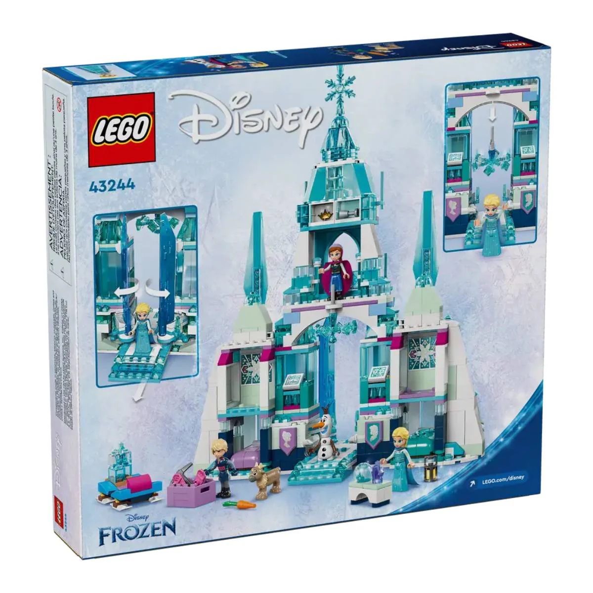 LEGO Elsa's Ice Palace Building Toy Set (630-Pieces) - Image 4