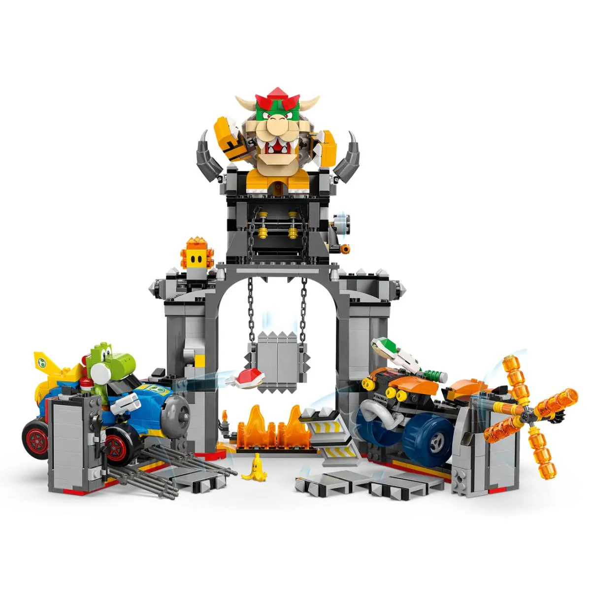 LEGO Mario Kart Bowser's Castle Building Toy Set (1068-Pieces) - Image 2