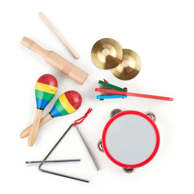 Melissa & Doug Band in a Box Playset (10-Piece)