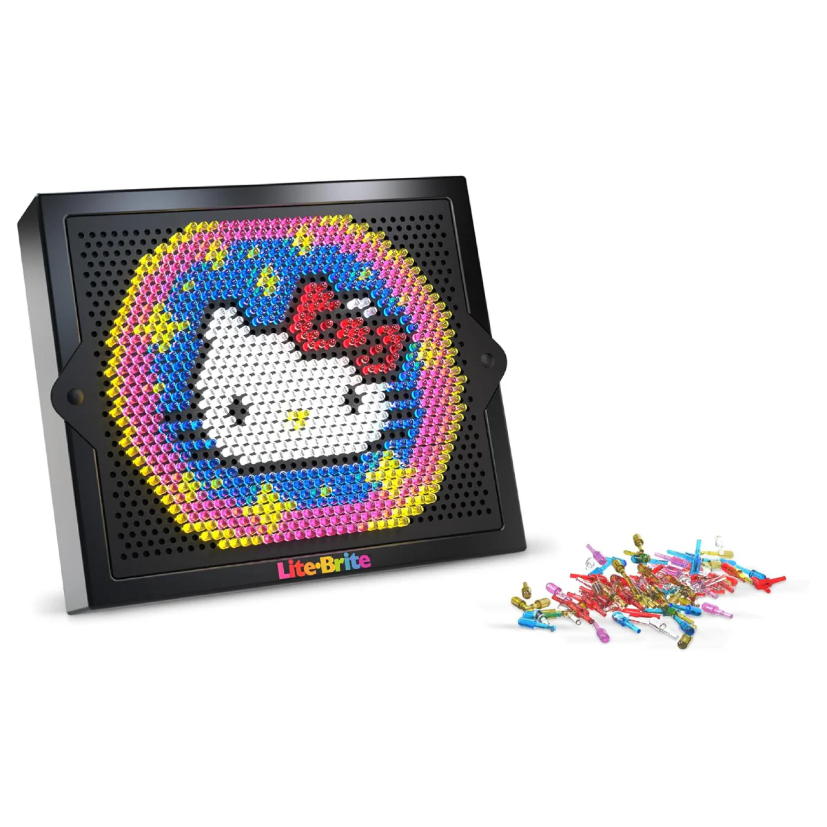 Hello Kitty Lite Brite Super HD Grid Light Up Toy - Black - Image 3