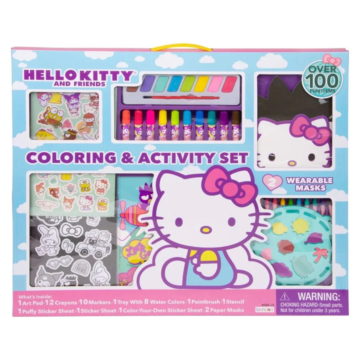 Sanrio Hello Kitty and Friends Coloring & Activity Set - Image 3