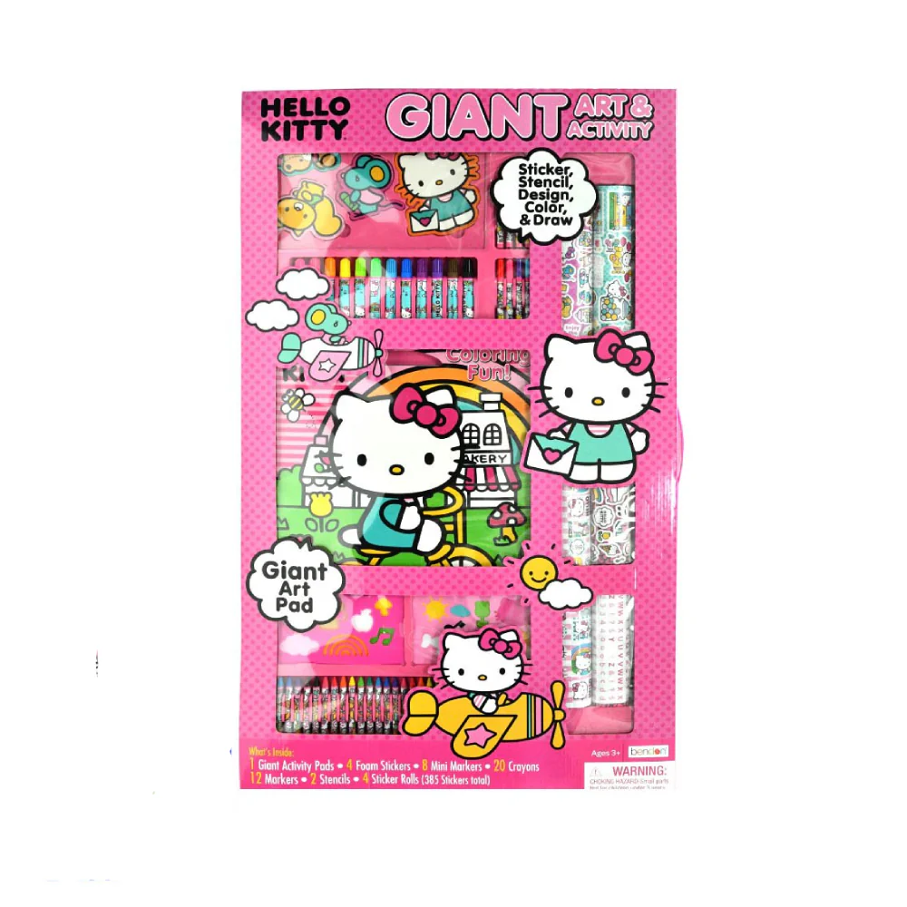 Hello Kitty Giant Art and Activity Set (51-Piece) - Image 2