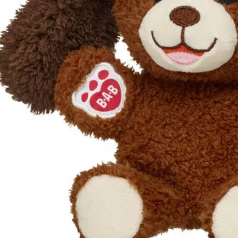 Build-A-Bear 7" Mini Beans Playful Pup Plush Toy - Brown - Image 2