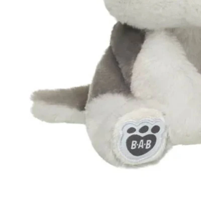 Build-A-Bear 7" Mini Beans Wolf Pup Plush Toy - Gray - Image 2